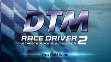 DTM Race Driver 2 (EU) screen shot title